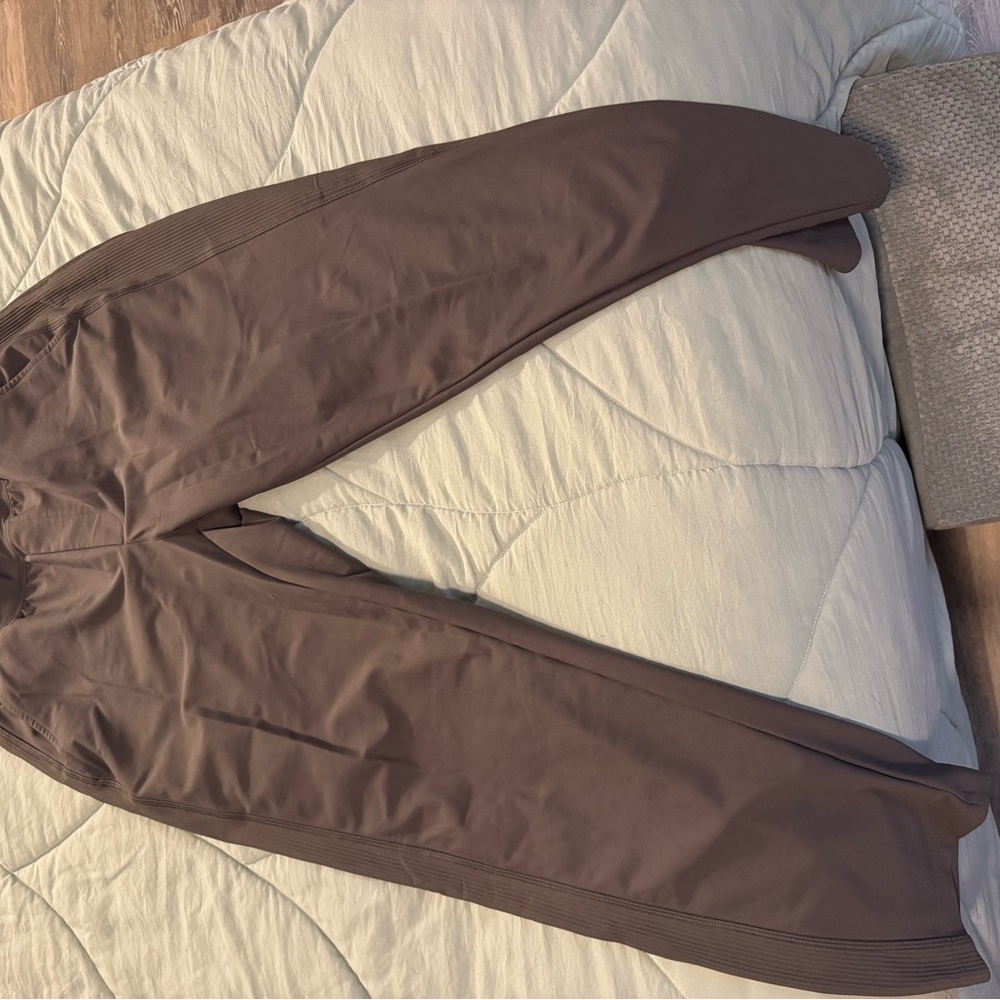 Dark Green Track Pants